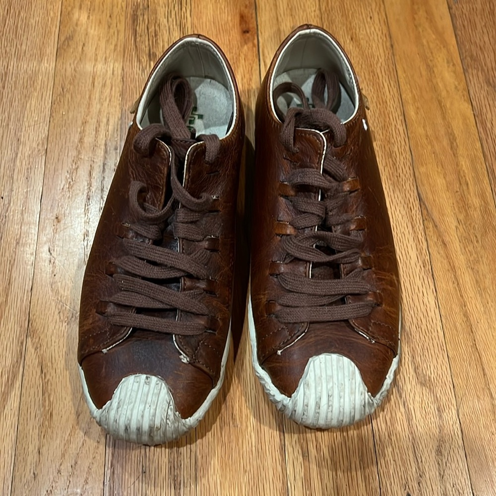 GBMI Nomass Leather Sneakers, Size 36